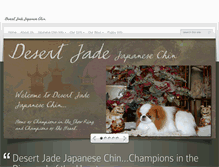 Tablet Screenshot of desertjadejapanesechin.com